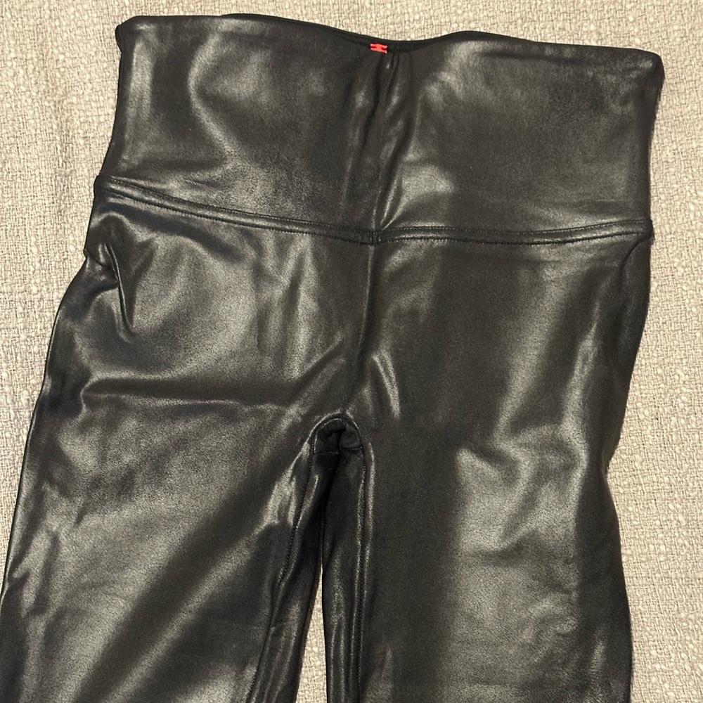 Spanx faux leather leggings